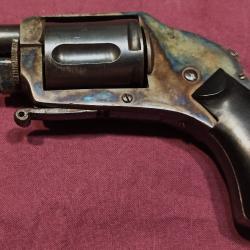 Revolvers Hammerless velodog Belge en 8.92 en Très bon état!!!