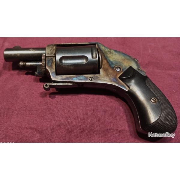 Revolvers Hammerless velodog Belge en 8.92 en Trs bon tat!!!