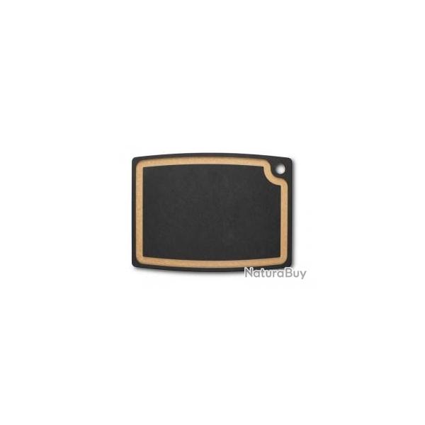 Planche  dcouper Victorinox GOURMET L noir avec rigole  jus (44,5 x 33 x 0,9 cm).