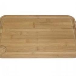 Planche à découper Berard bambou avec rigole et poche à jus (31 x 23 x 2 cm).