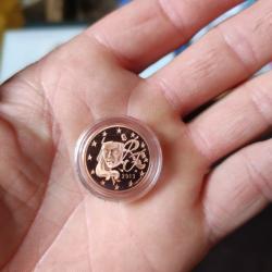 2 centimes BE euro france lot