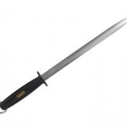 Fusil de boucher Fischer ECO mèche ovale 30 cm taillage standard, manche noir.