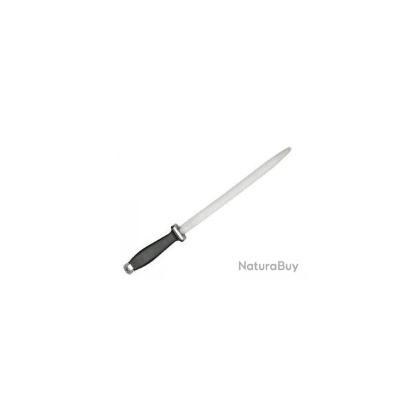 Fusil de boucher Fischer  IDEAL mche ovale 30 cm taillage fin, manche noir.