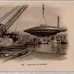 CPA - MARINE DE GUERRE - Sous - Marin LE GOUBET N°1079