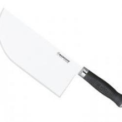 Feuille de boucher Fischer BARGOIN  inox, dos droit, manche ABS, lame 26 cm. Poids : 650 g.