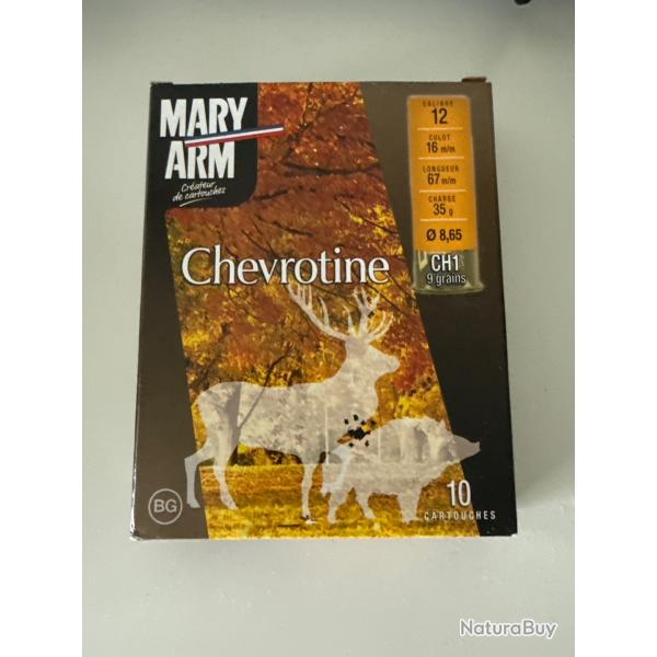 MARY ARM - Chevrotine 12/67 - 9Grains - Neuf
