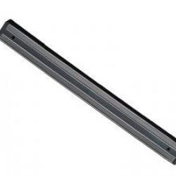 Barre aimantée noire, longueur totale 34 cm.