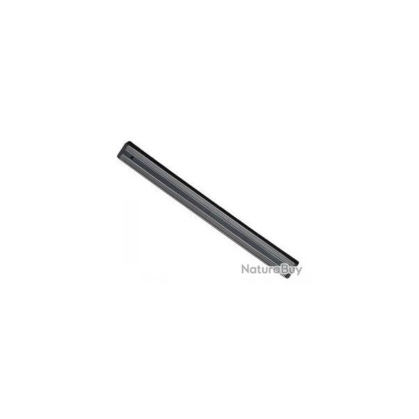 Barre aimante noire, longueur totale 46 cm.