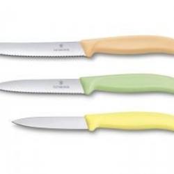 Set de 3 couteaux office Victorinox