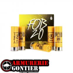 Cartouches FOB 20 20/70 28G BJ X25 7,5