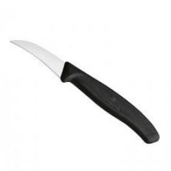 Couteau bec d'oiseau Victorinox lame incurvée 6 cm inox, manche ergonomique (boite de 20)