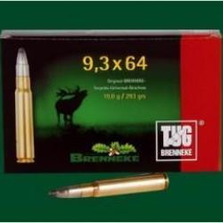 Munitions Brenneke TUG 9.3x64 19g 293 grains PAR 60