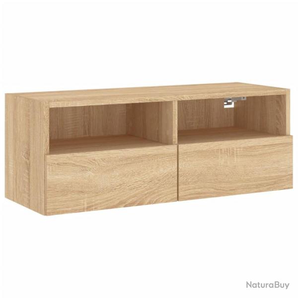 Meuble TV multimdia tagre tlvision buffet tlviseur salle  manger salon chambre mural chne