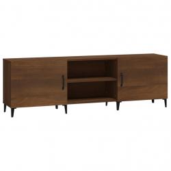 Meuble TV multimédia étagère télévision buffet téléviseur salle à manger salon chambre chêne 150 x