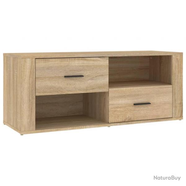 Meuble TV multimdia tagre tlvision buffet tlviseur salle  manger salon chambre chne sonoma