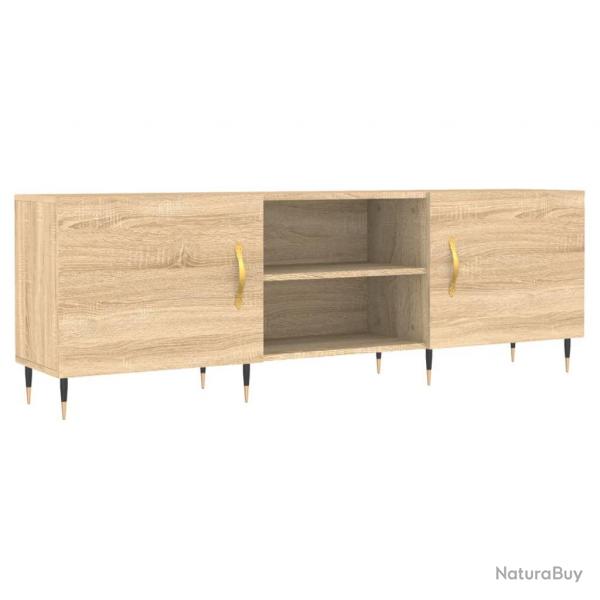 Meuble TV multimdia tagre tlvision buffet tlviseur salle  manger salon chambre chne sonoma