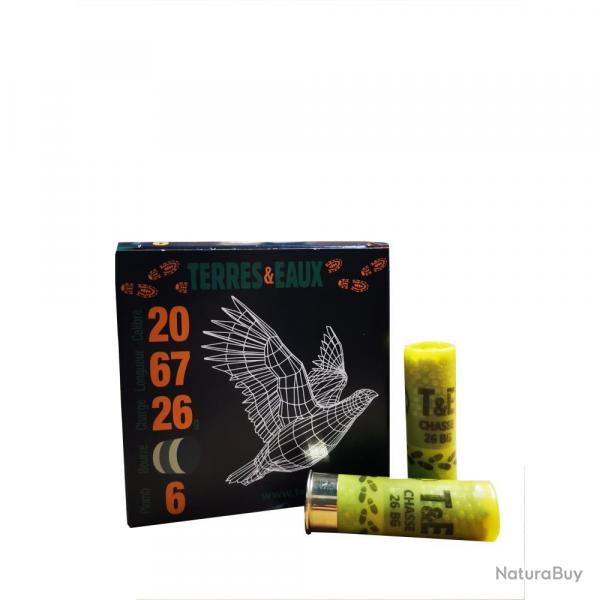 WAHOO CARTOUCHES TERZEO 20/67 26G BOURRE GRASSE X25