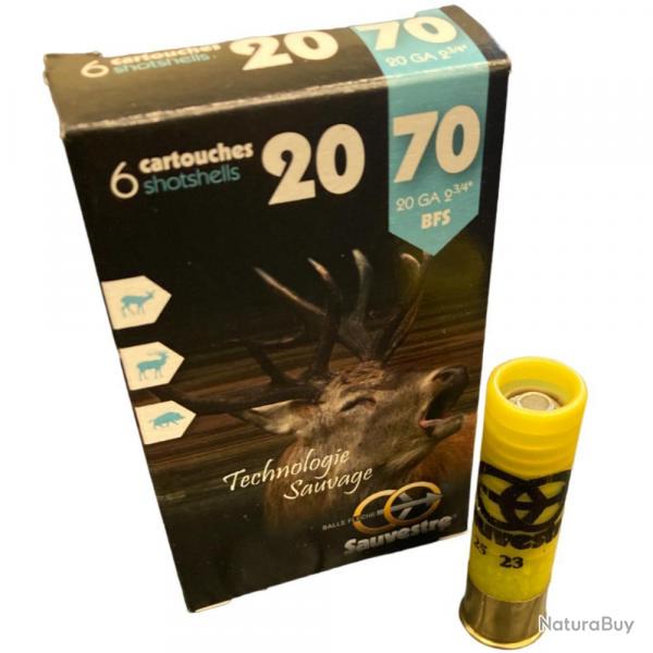 BALLES FLECHE SAUVESTRE X6 - 20 70 - SAUVESTRE