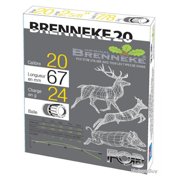 BALLES BRENNEKE 20/24G - FOB
