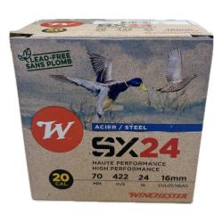 WAHOO CARTOUCHES WINCHESTER SX24 20/70 24G HP BOURRE JUPE