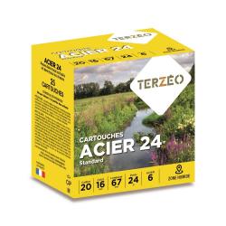 WAHOO CARTOUCHES TERZEO ACIER 24 STD 20/67 24G BOURRE JUPE