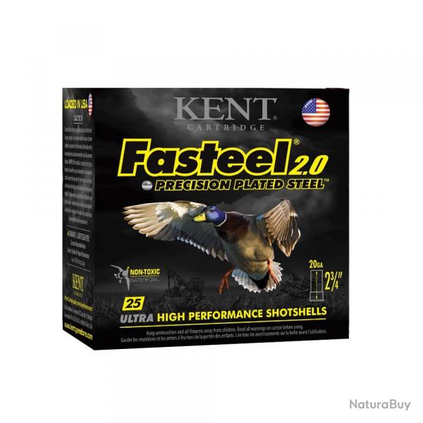 WAHOO CARTOUCHES KENT FAST STEEL HP 20/70 25G