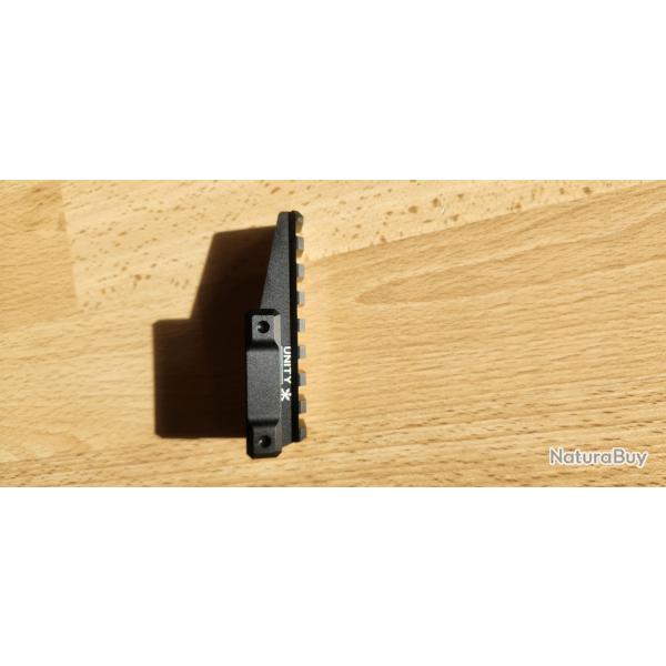 Unity rehausse Picatinny pour viseur point rouge/Eotech