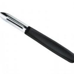 Eplucheur VICTORINOX, deux fentes, manche polyamide noir