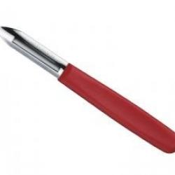 Eplucheur VICTORINOX, une fente, manche polyamide rouge