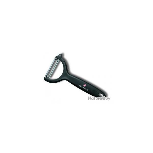 Ple-tomates  VICTORINOX , manche  Y  noir, lame  double denture intrieure