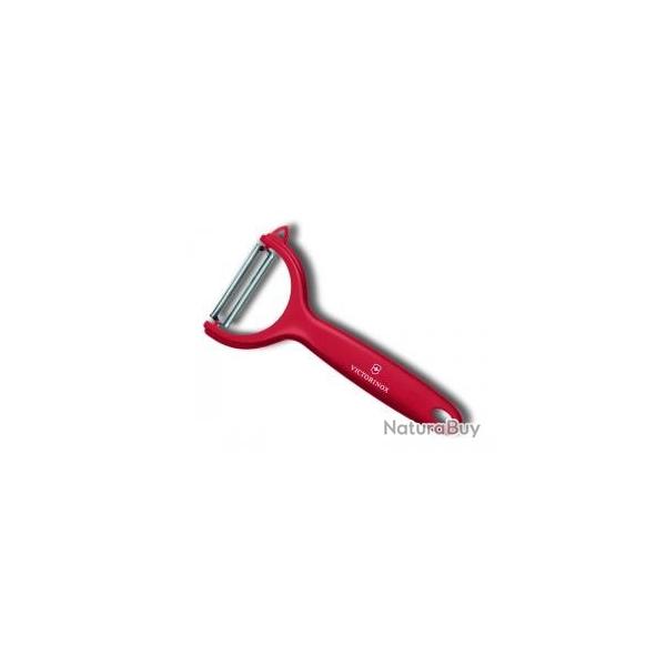 Ple-tomates  VICTORINOX , manche  Y  rouge lame  double denture intrieure