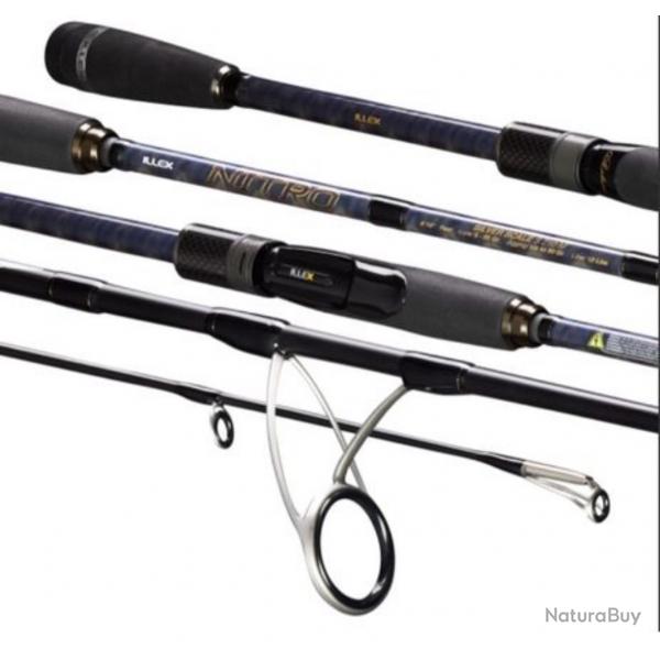 Canne Spinning Illex Nitro S 210 M Silver Scale