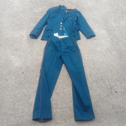 Uniforme tenu veste + pantalon de l armee sovietique militaire