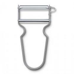Rasoir à légumes VICTORINOX « REX », manche 11 cm aluminium, lame lisse acier inox