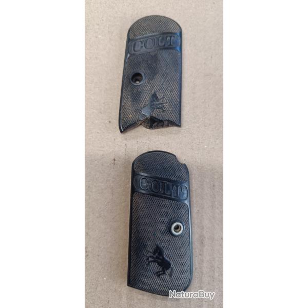 plaquettes Colt 1908 pocket Hammerless .380 ACP (2172)