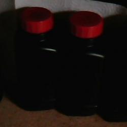 bidons de poudre vide lot de 4