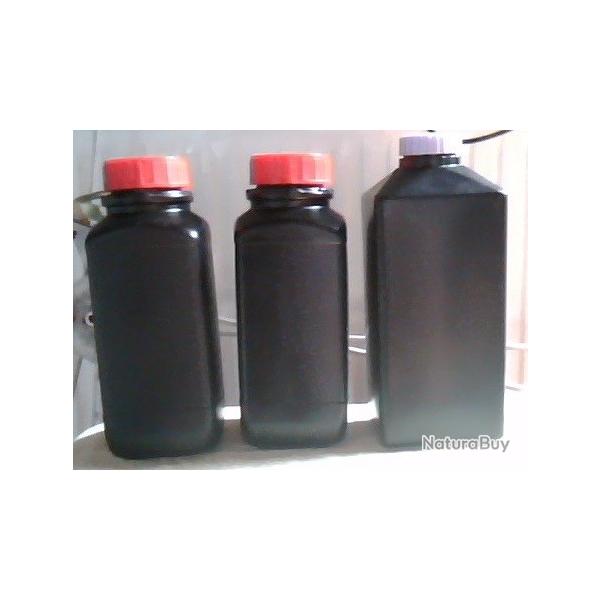 bidons de poudre vide