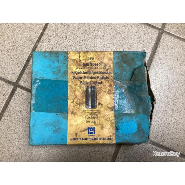 Ogives HN cal.50AE - 500SW (.501) High Speed TC 300gr /250