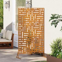 Paravent 180 cm en acier corten