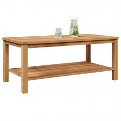 Table basse Marron 110 x 55 x 45 cm Bois de teck massif