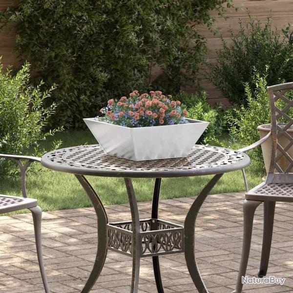 Lot de 5 bols de jardin , 40x40x15 cm en inox.