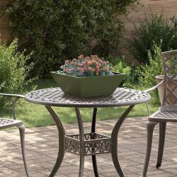 Jardinière en Bol pour le Jardin Olive 40x40x15 cm - Acier