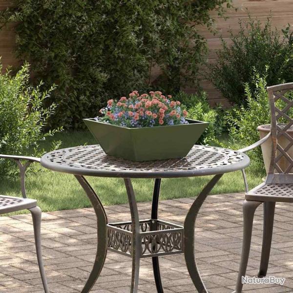 Jardinire en Bol pour le Jardin Olive 40x40x15 cm - Acier