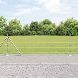 Clôture de champ 0,8 x 25 m, acier galvanisé