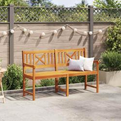 Banc de jardin 150x55,5x90 cm Acacia massif