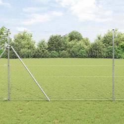Clôture hexagonale 1,6x25 m Acier Galvanisé