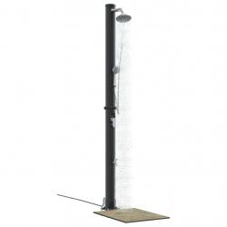 Douche solaire extérieure avec tête de douche portable 217 cm 20 L