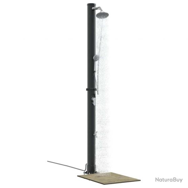 Douche solaire extrieure avec tte de douche portable 217 cm 20 L