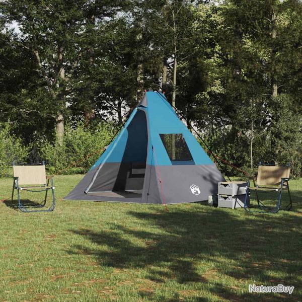 Tente avec toit Autre avec vent Bleu et Noir 383 x 338 x 217 cm Polyester