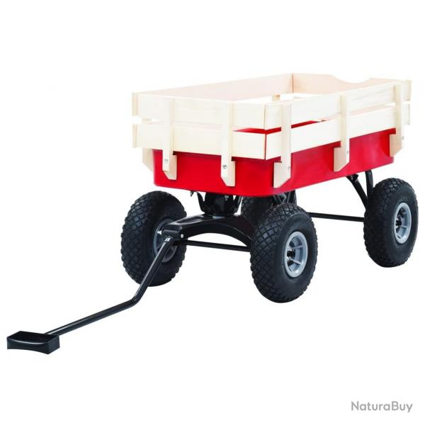 Chariot  main 150 kg Rouge